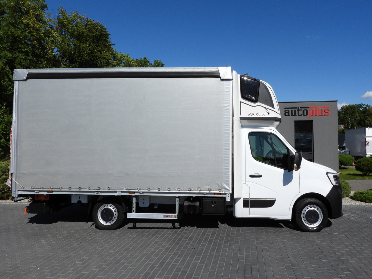 شاحنة ستارة جانبية RENAULT MASTER TARPAULIN LIFT 10 PALLETS WEBASTO CRUISE CONTROL LED LIGHTS PNEUMATICS AIR CONDITIONING  165HP: صورة 7 شاحنة ستارة جانبية RENAULT MASTER TARPAULIN LIFT 10 PALLETS WEBASTO CRUISE CONTROL LED LIGHTS PNEUMATICS AIR CONDITIONING  165HP: صورة 7