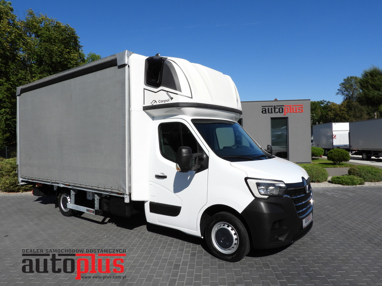 RENAULT MASTER TARPAULIN LIFT 10 PALLETS WEBASTO CRUISE CONTROL LED LIGHTS PNEUMATICS AIR CONDITIONING 165HP - شاحنة ستارة جانبية: صورة 1 RENAULT MASTER TARPAULIN LIFT 10 PALLETS WEBASTO CRUISE CONTROL LED LIGHTS PNEUMATICS AIR CONDITIONING 165HP - شاحنة ستارة جانبية: صورة 1