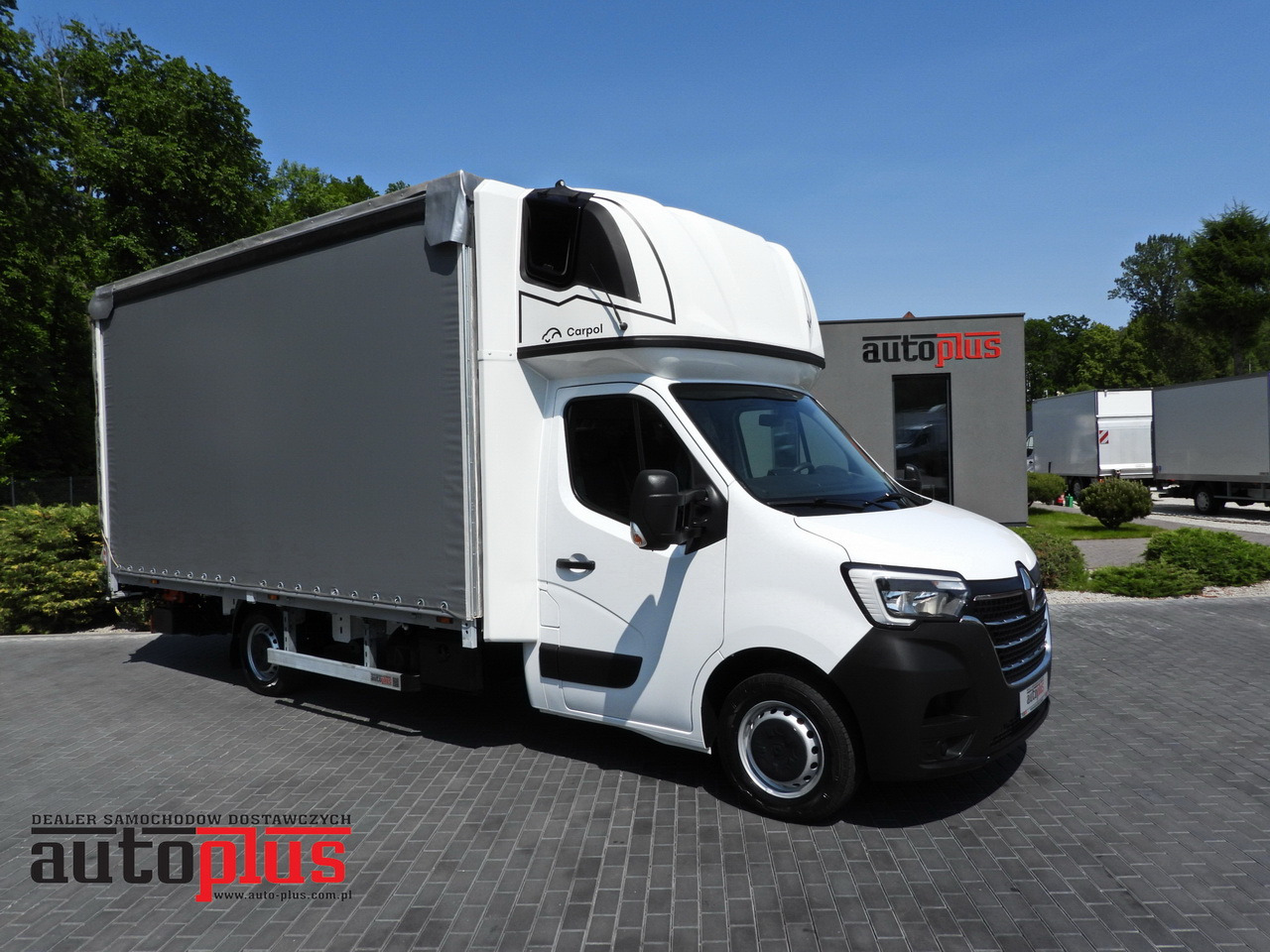 RENAULT MASTER TARPAULIN LIFT 10 PALLETS WEBASTO CRUISE CONTROL LED LIGHTS PNEUMATICS AIR CONDITIONING 165HP - شاحنة ستارة جانبية: صورة 1 RENAULT MASTER TARPAULIN LIFT 10 PALLETS WEBASTO CRUISE CONTROL LED LIGHTS PNEUMATICS AIR CONDITIONING 165HP - شاحنة ستارة جانبية: صورة 1