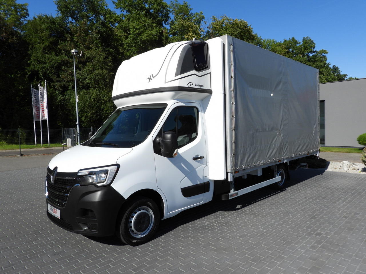 شاحنة ستارة جانبية RENAULT MASTER TARPAULIN LIFT 10 PALLETS WEBASTO CRUISE CONTROL LED LIGHTS PNEUMATICS AIR CONDITIONING  165HP: صورة 6 شاحنة ستارة جانبية RENAULT MASTER TARPAULIN LIFT 10 PALLETS WEBASTO CRUISE CONTROL LED LIGHTS PNEUMATICS AIR CONDITIONING  165HP: صورة 6