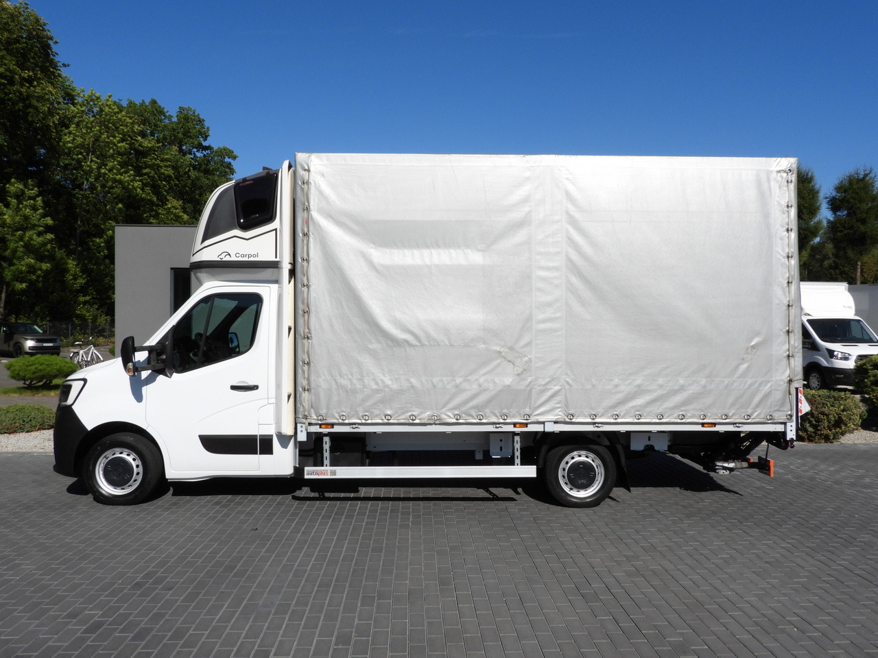 شاحنة ستارة جانبية RENAULT MASTER TARPAULIN LIFT 10 PALLETS WEBASTO CRUISE CONTROL LED LIGHTS PNEUMATICS AIR CONDITIONING  165HP: صورة 9 شاحنة ستارة جانبية RENAULT MASTER TARPAULIN LIFT 10 PALLETS WEBASTO CRUISE CONTROL LED LIGHTS PNEUMATICS AIR CONDITIONING  165HP: صورة 9