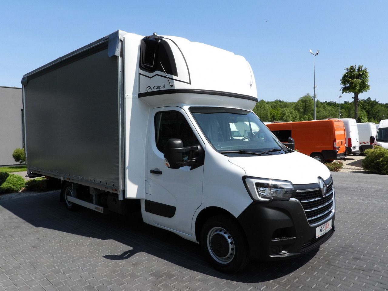RENAULT MASTER TARPAULIN LIFT 10 PALLETS WEBASTO CRUISE CONTROL LED LIGHTS PNEUMATICS AIR CONDITIONING 165HP - شاحنة ستارة جانبية: صورة 4 RENAULT MASTER TARPAULIN LIFT 10 PALLETS WEBASTO CRUISE CONTROL LED LIGHTS PNEUMATICS AIR CONDITIONING 165HP - شاحنة ستارة جانبية: صورة 4