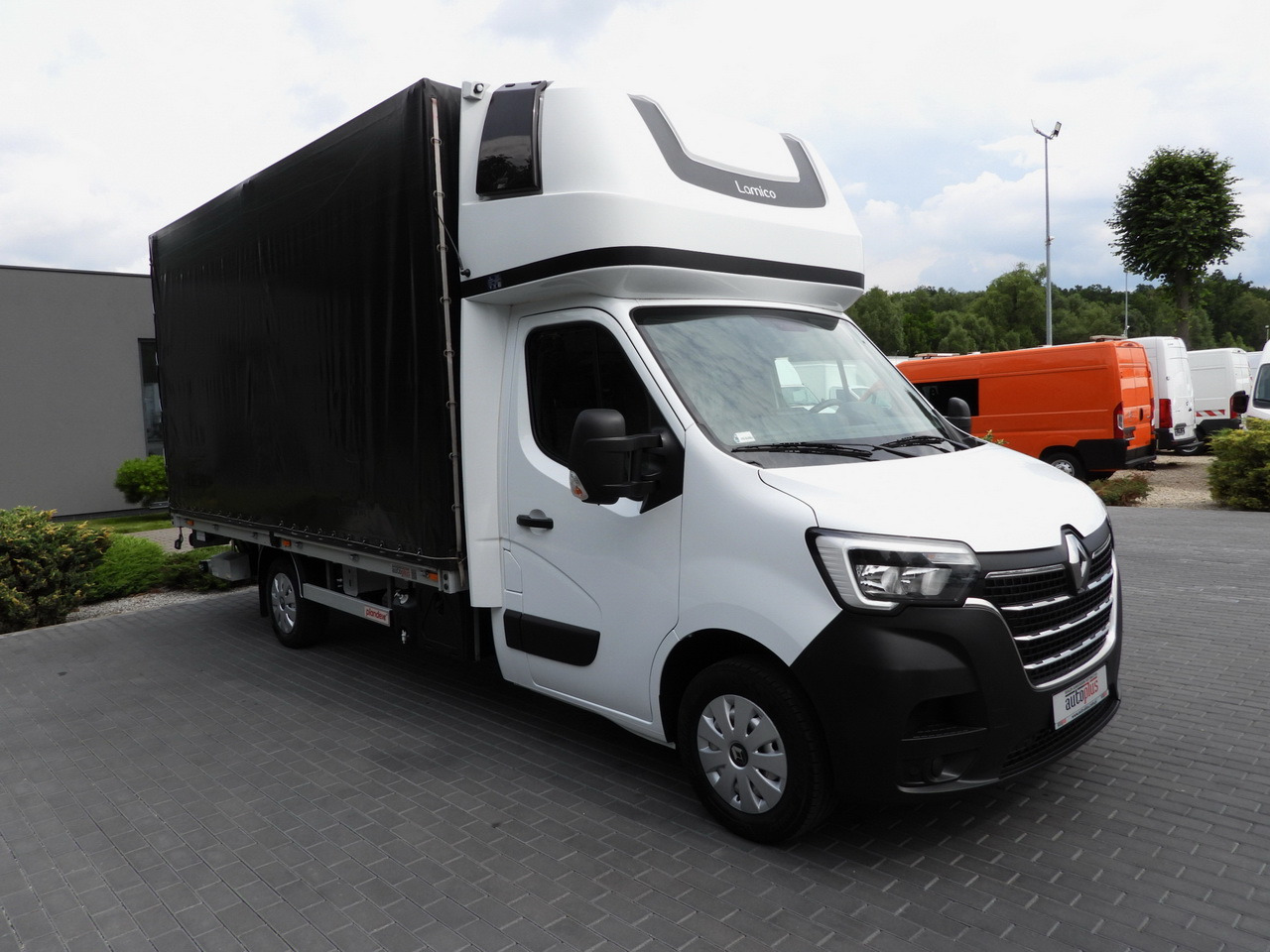 RENAULT MASTER TARPAULIN LIFT 9 PALLETS WEBASTO CRUISE CONTROL LED LIGHTS PNEUMATICS AIR CONDITIONING 165HP - شاحنة ستارة جانبية: صورة 4 RENAULT MASTER TARPAULIN LIFT 9 PALLETS WEBASTO CRUISE CONTROL LED LIGHTS PNEUMATICS AIR CONDITIONING 165HP - شاحنة ستارة جانبية: صورة 4