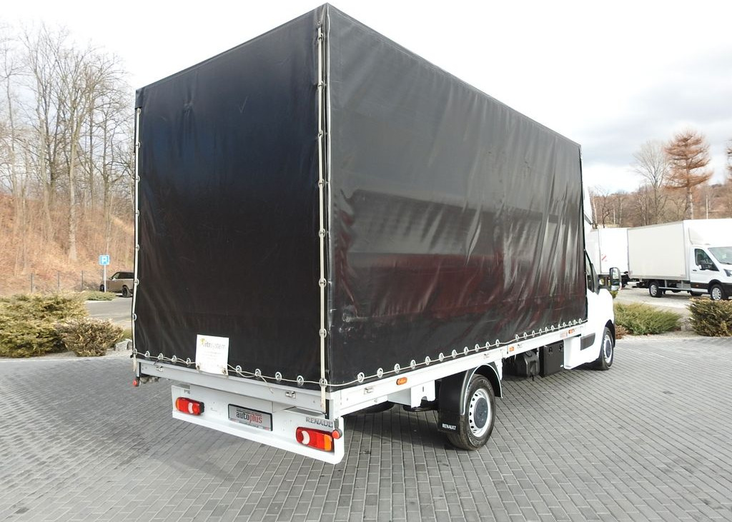 Renault MASTER PRITSCHE PLANE 10 PALETTEN TEMPOMAT - شاحنة ستارة جانبية: صورة 3 Renault MASTER PRITSCHE PLANE 10 PALETTEN TEMPOMAT - شاحنة ستارة جانبية: صورة 3