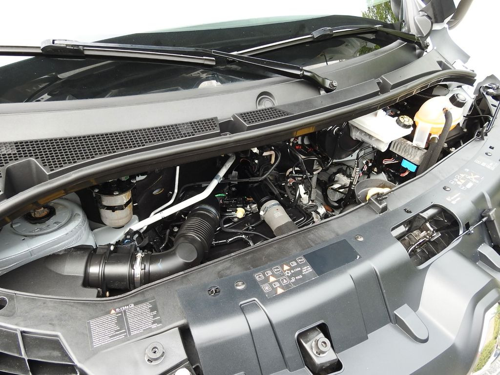 شاحنة ستارة جانبية, الشاحنات الصغيرة كابينة مزدوجة Renault MASTER PRITSCHE PLANE 10 PALETTEN WEBASTO  A/C: صورة 18