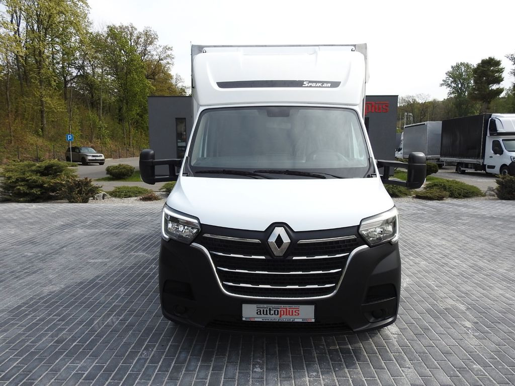 Renault MASTER PRITSCHE PLANE 10 PALETTEN WEBASTO A/C - شاحنة ستارة جانبية, الشاحنات الصغيرة كابينة مزدوجة: صورة 5 Renault MASTER PRITSCHE PLANE 10 PALETTEN WEBASTO A/C - شاحنة ستارة جانبية, الشاحنات الصغيرة كابينة مزدوجة: صورة 5