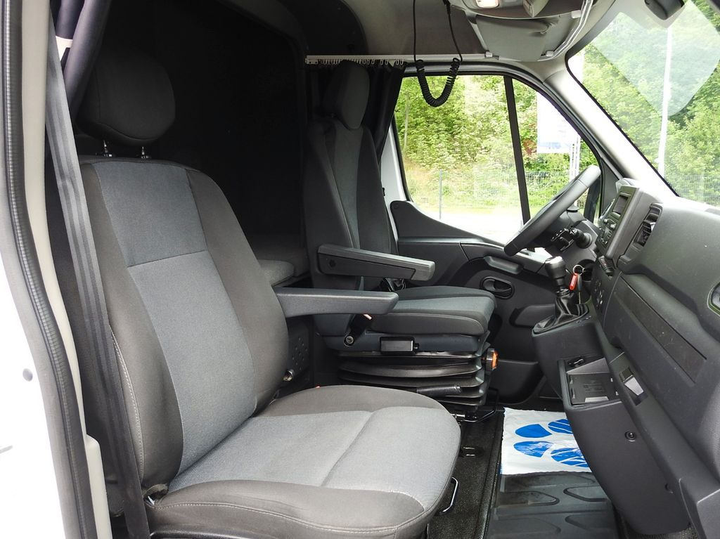 شاحنة ستارة جانبية, الشاحنات الصغيرة كابينة مزدوجة Renault MASTER PRITSCHE PLANE 10 PALETTEN WEBASTO  A/C: صورة 25