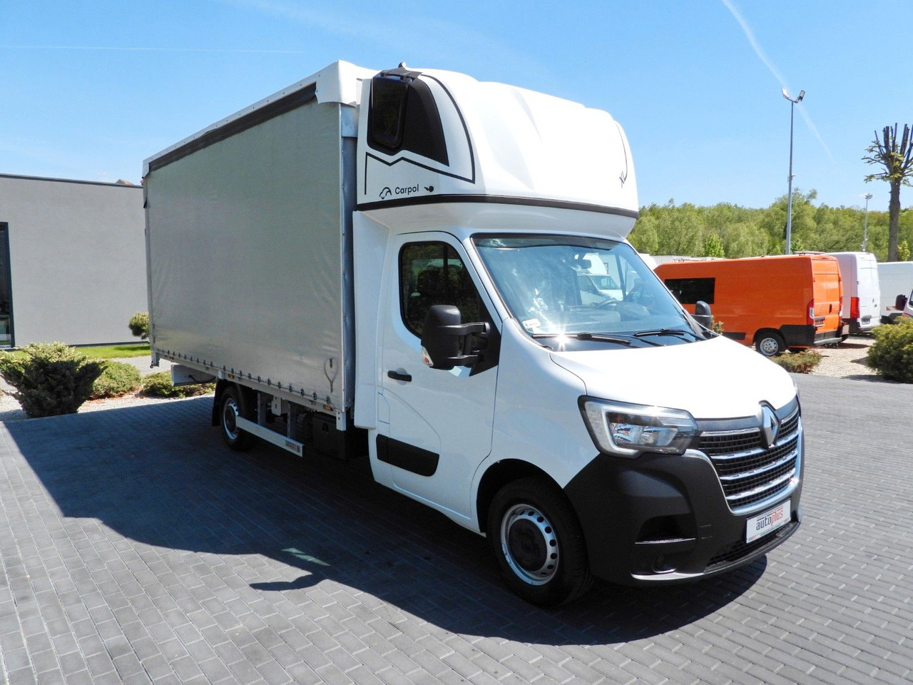 Renault MASTER PRITSCHE PLANE 10 PALETTEN WEBASTO A/C - شاحنة ستارة جانبية: صورة 4 Renault MASTER PRITSCHE PLANE 10 PALETTEN WEBASTO A/C - شاحنة ستارة جانبية: صورة 4