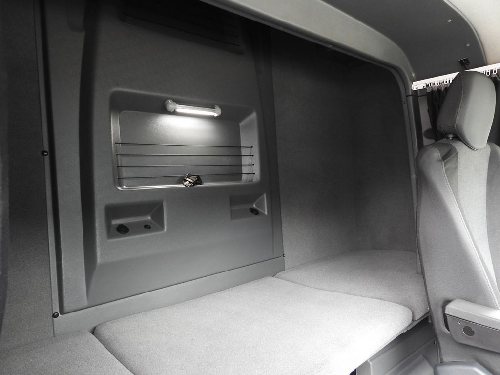 شاحنة ستارة جانبية, الشاحنات الصغيرة كابينة مزدوجة Renault MASTER PRITSCHE PLANE 10 PALETTEN WEBASTO  A/C: صورة 28