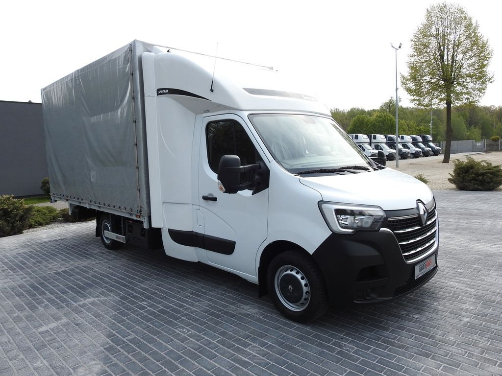 Renault MASTER PRITSCHE PLANE 10 PALETTEN WEBASTO A/C - شاحنة ستارة جانبية, الشاحنات الصغيرة كابينة مزدوجة: صورة 4 Renault MASTER PRITSCHE PLANE 10 PALETTEN WEBASTO A/C - شاحنة ستارة جانبية, الشاحنات الصغيرة كابينة مزدوجة: صورة 4