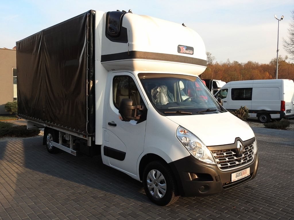 Renault MASTER PRITSCHE PLANE 10 PALETTEN WEBASTO A/C - شاحنة ستارة جانبية: صورة 4 Renault MASTER PRITSCHE PLANE 10 PALETTEN WEBASTO A/C - شاحنة ستارة جانبية: صورة 4