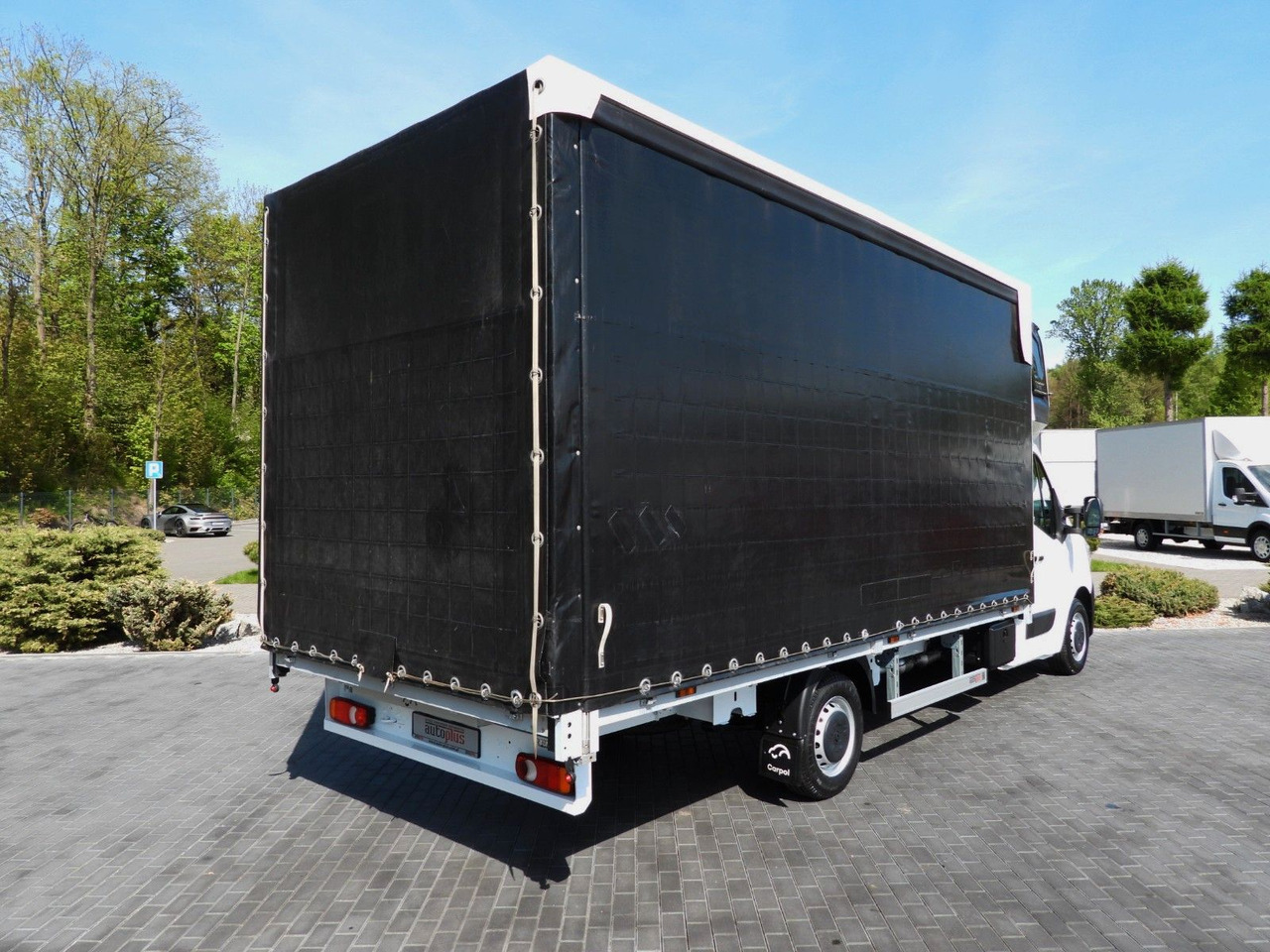 Renault MASTER PRITSCHE PLANE 10 PALETTEN WEBASTO A/C - شاحنة ستارة جانبية: صورة 3 Renault MASTER PRITSCHE PLANE 10 PALETTEN WEBASTO A/C - شاحنة ستارة جانبية: صورة 3