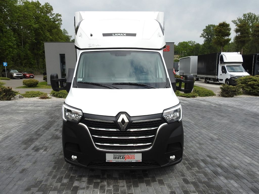 Renault MASTER PRITSCHE PLANE 10 PALETTEN WEBASTO A/C - شاحنة ستارة جانبية, الشاحنات الصغيرة كابينة مزدوجة: صورة 5 Renault MASTER PRITSCHE PLANE 10 PALETTEN WEBASTO A/C - شاحنة ستارة جانبية, الشاحنات الصغيرة كابينة مزدوجة: صورة 5