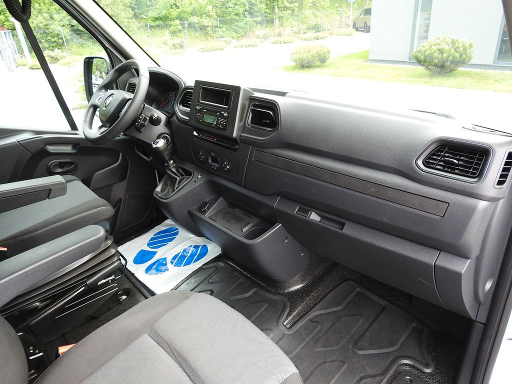 شاحنة ستارة جانبية, الشاحنات الصغيرة كابينة مزدوجة Renault MASTER PRITSCHE PLANE 10 PALETTEN WEBASTO  A/C: صورة 26