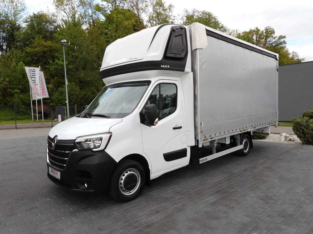شاحنة ستارة جانبية Renault MASTER  PRITSCHE PLANE 10 PALETTEN WEBASTO A/C: صورة 6