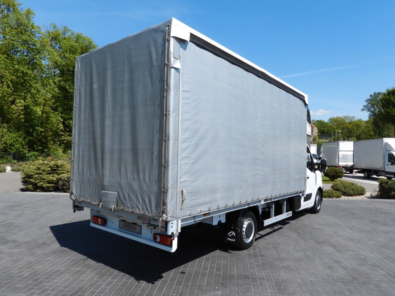 Renault MASTER PRITSCHE PLANE 10 PALETTEN WEBASTO A/C - شاحنة ستارة جانبية: صورة 3 Renault MASTER PRITSCHE PLANE 10 PALETTEN WEBASTO A/C - شاحنة ستارة جانبية: صورة 3