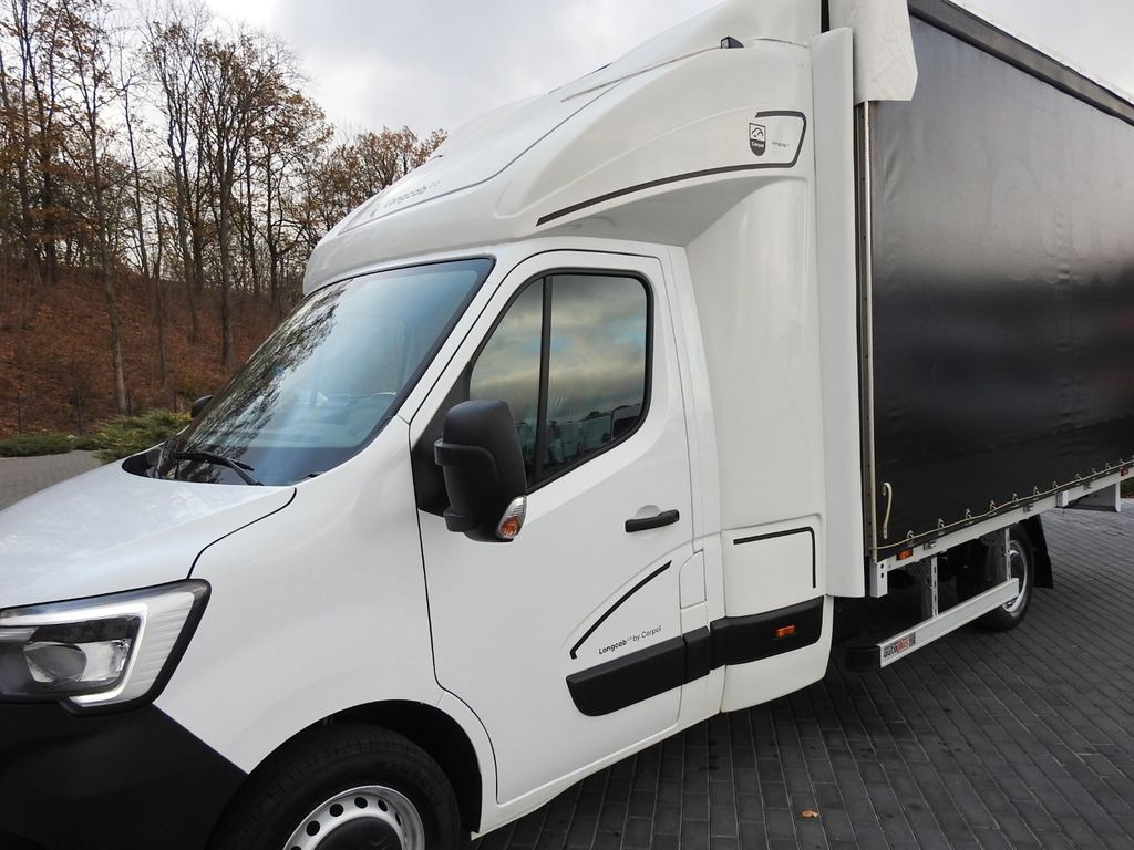 شاحنة ستارة جانبية, الشاحنات الصغيرة كابينة مزدوجة Renault MASTER PRITSCHE PLANE 10 PALETTEN WEBASTO TEMPOM: صورة 14