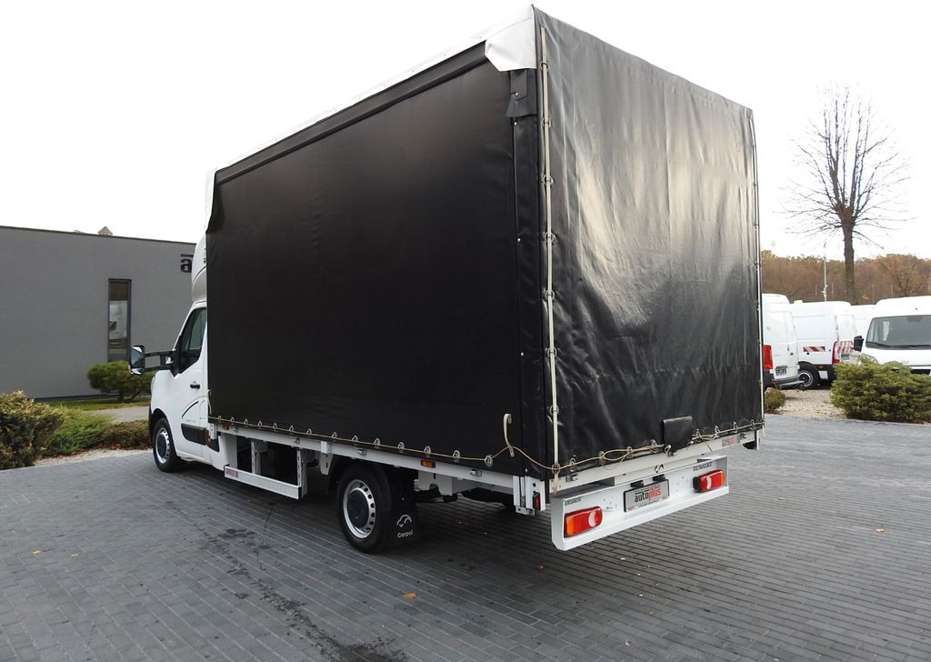 شاحنة ستارة جانبية, الشاحنات الصغيرة كابينة مزدوجة Renault MASTER PRITSCHE PLANE 10 PALETTEN WEBASTO TEMPOM: صورة 10
