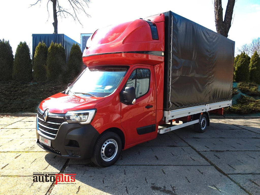 Renault MASTER PRITSCHE PLANE 10 PALETTEN WEBASTO - شاحنة ستارة جانبية: صورة 1 Renault MASTER PRITSCHE PLANE 10 PALETTEN WEBASTO - شاحنة ستارة جانبية: صورة 1