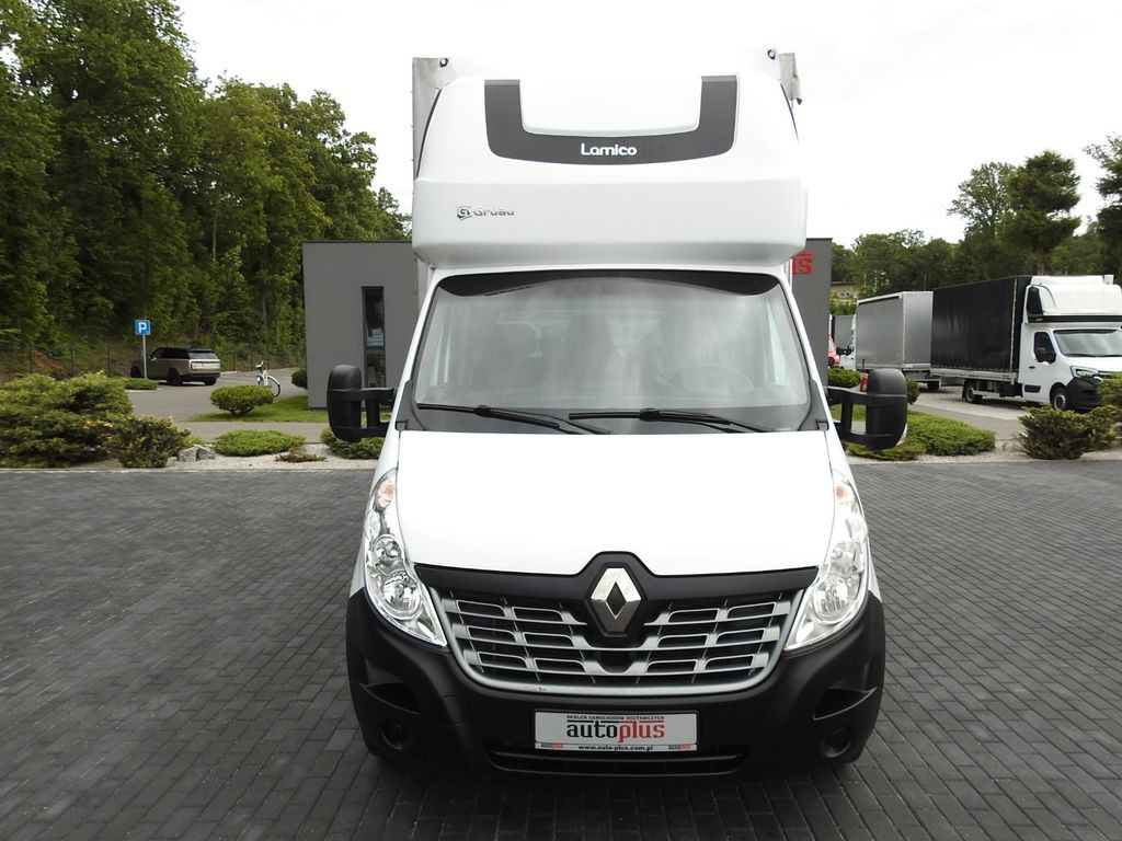 Renault MASTER PRITSCHE PLANE 10 PALETTEN WEBASTO - شاحنة ستارة جانبية: صورة 4 Renault MASTER PRITSCHE PLANE 10 PALETTEN WEBASTO - شاحنة ستارة جانبية: صورة 4