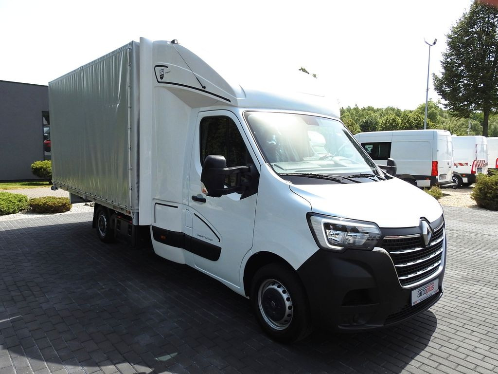 Renault MASTER PRITSCHE PLANE 10 PALETTEN WEBASTO - شاحنة ستارة جانبية, الشاحنات الصغيرة كابينة مزدوجة: صورة 4 Renault MASTER PRITSCHE PLANE 10 PALETTEN WEBASTO - شاحنة ستارة جانبية, الشاحنات الصغيرة كابينة مزدوجة: صورة 4