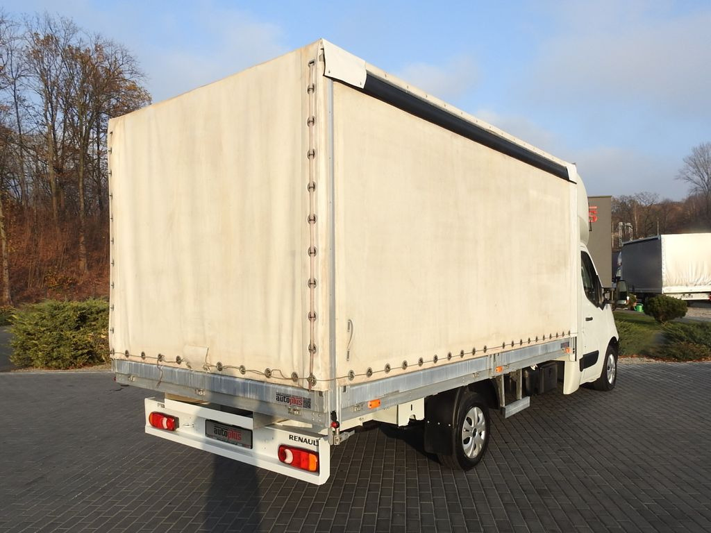 Renault MASTER PRITSCHE PLANE 8 PALET A/C TEMPOMAT - شاحنة ستارة جانبية, الشاحنات الصغيرة كابينة مزدوجة: صورة 3 Renault MASTER PRITSCHE PLANE 8 PALET A/C TEMPOMAT - شاحنة ستارة جانبية, الشاحنات الصغيرة كابينة مزدوجة: صورة 3