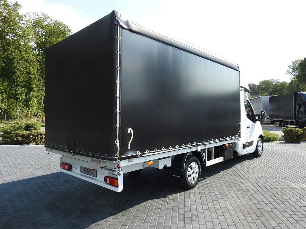 Renault MASTER PRITSCHE PLANE 8 PALETTEN TEMPOMAT - شاحنة ستارة جانبية, الشاحنات الصغيرة كابينة مزدوجة: صورة 3 Renault MASTER PRITSCHE PLANE 8 PALETTEN TEMPOMAT - شاحنة ستارة جانبية, الشاحنات الصغيرة كابينة مزدوجة: صورة 3