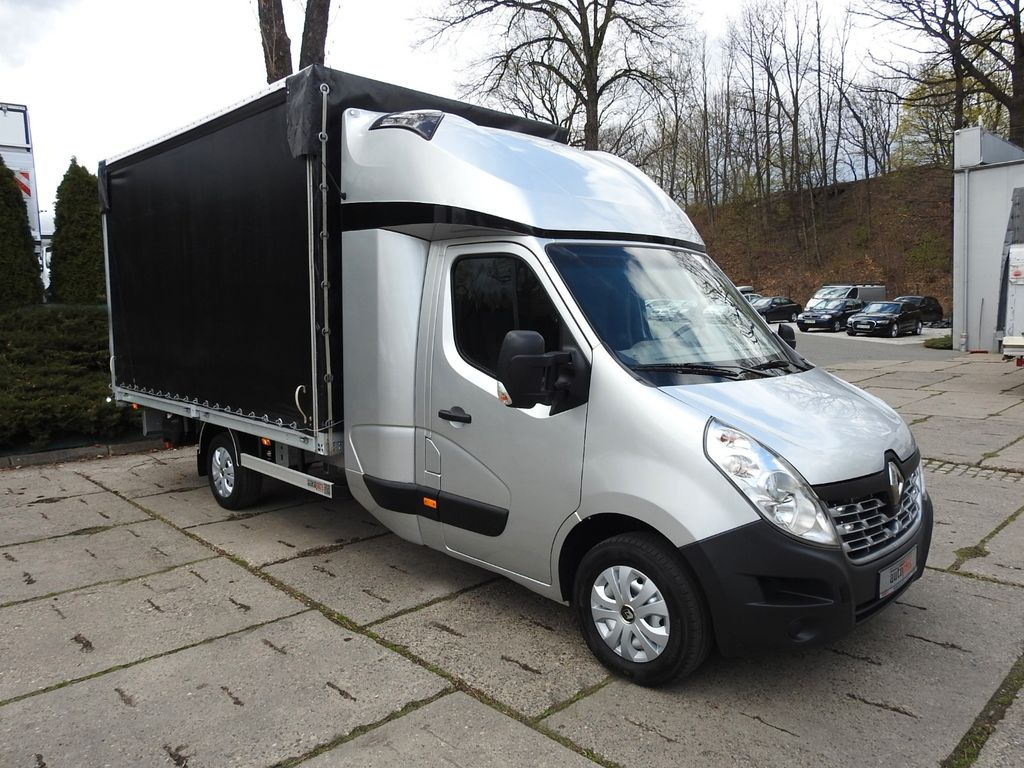 Renault MASTER PRITSCHE PLANE 8 PALETTEN WEBASTO TEMP. - شاحنة ستارة جانبية, الشاحنات الصغيرة كابينة مزدوجة: صورة 4 Renault MASTER PRITSCHE PLANE 8 PALETTEN WEBASTO TEMP. - شاحنة ستارة جانبية, الشاحنات الصغيرة كابينة مزدوجة: صورة 4