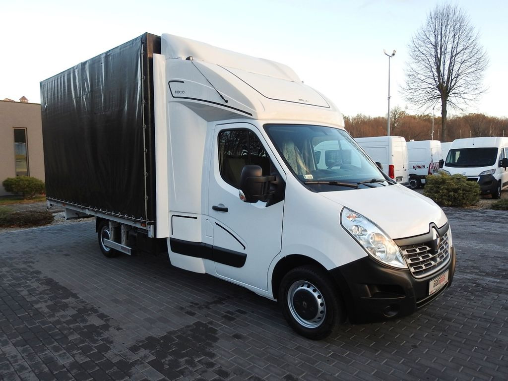 Renault RENAULT MASTER PLANDEKA 10 PALET AUTOMATIK A/C - شاحنة ستارة جانبية, الشاحنات الصغيرة كابينة مزدوجة: صورة 4 Renault RENAULT MASTER PLANDEKA 10 PALET AUTOMATIK A/C - شاحنة ستارة جانبية, الشاحنات الصغيرة كابينة مزدوجة: صورة 4
