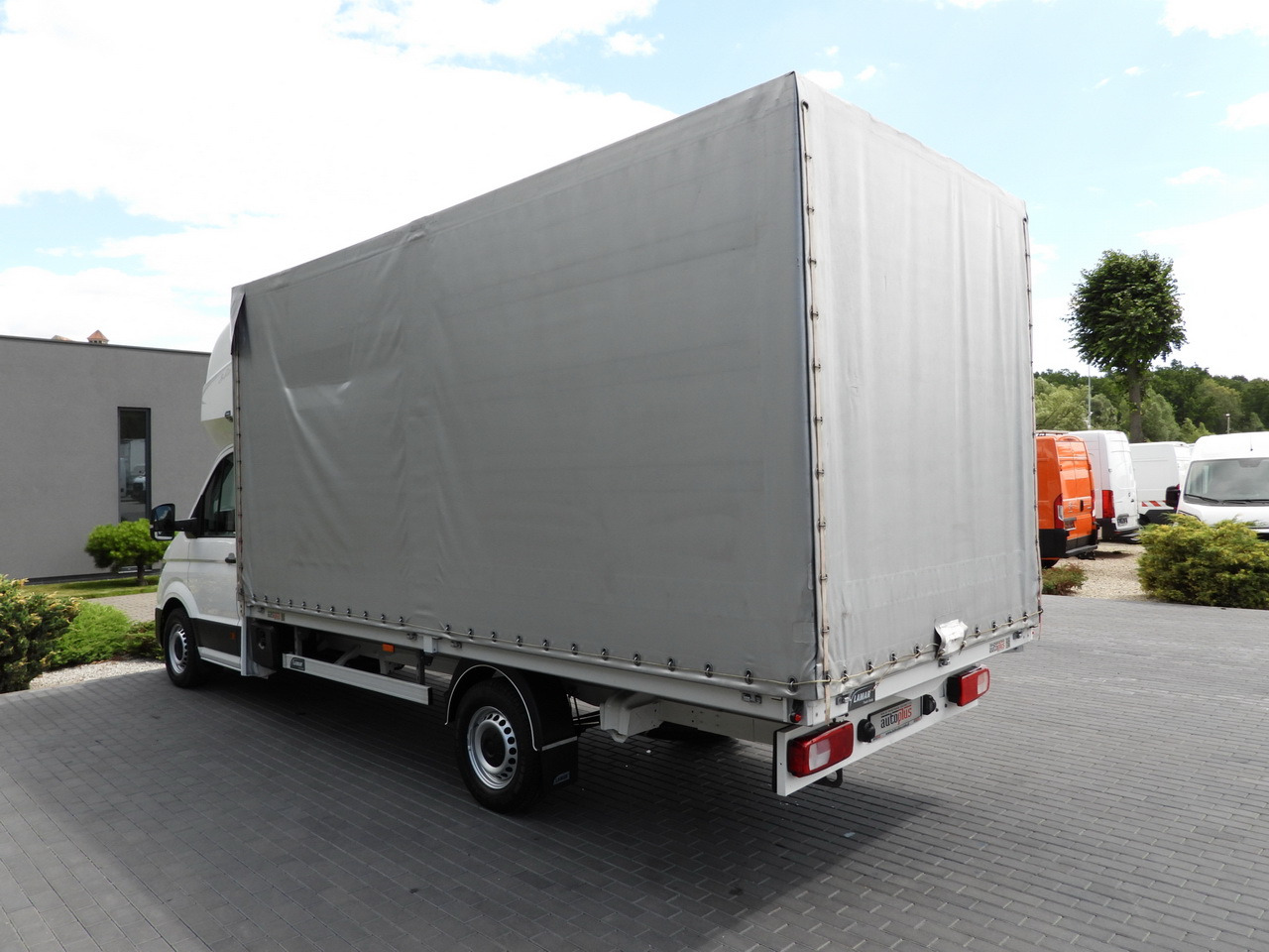 شاحنة ستارة جانبية VOLKSWAGEN CRAFTER TARPAULIN 10 PALLETS WEBASTO CRUISE CONTROL AIR CONDITIONING  180HP: صورة 10