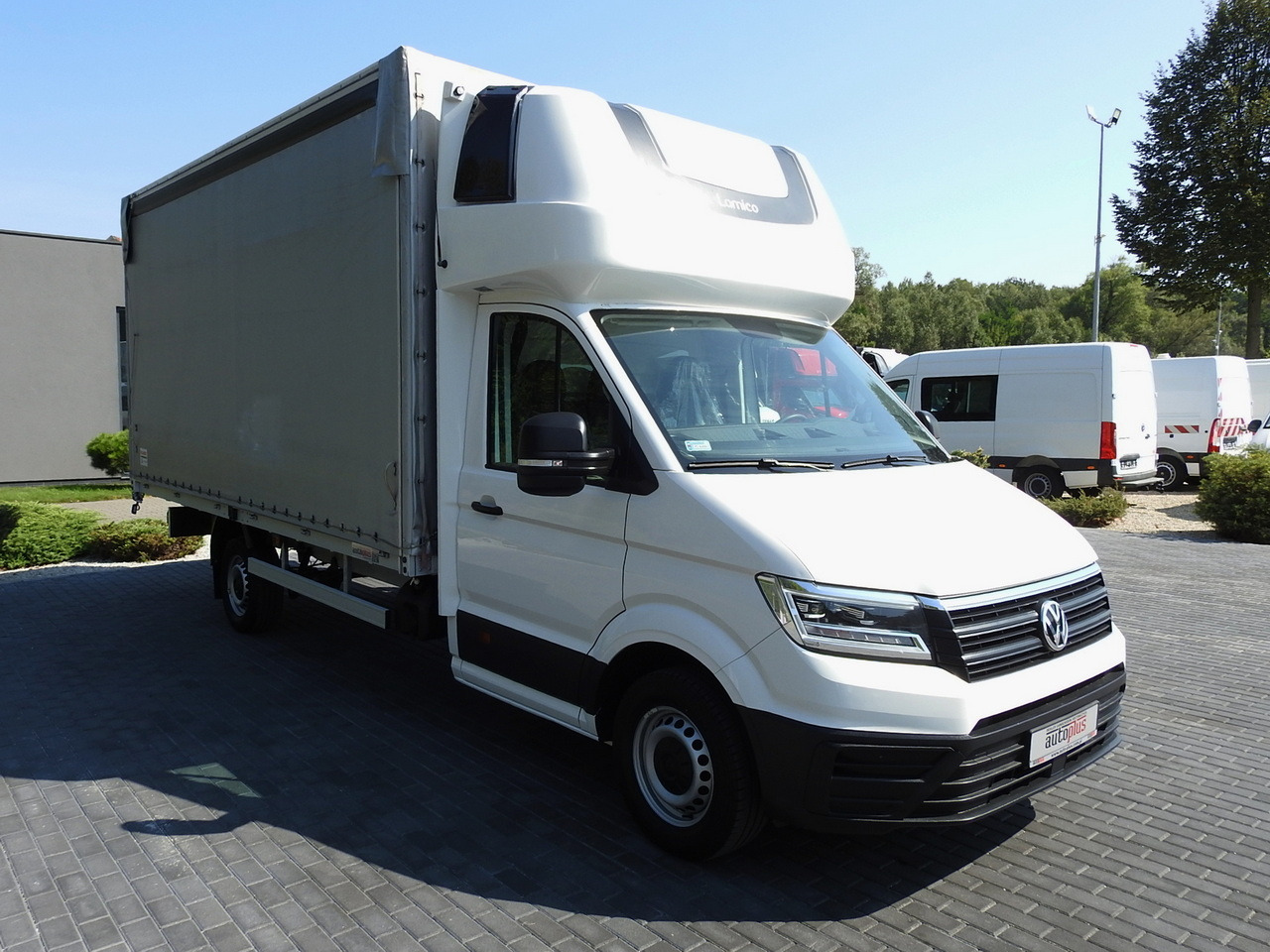 VOLKSWAGEN CRAFTER TARPAULIN 10 PALLETS WEBASTO CRUISE CONTROL AIR CONDITIONING LED LIGHTS 180HP - شاحنة ستارة جانبية: صورة 4 VOLKSWAGEN CRAFTER TARPAULIN 10 PALLETS WEBASTO CRUISE CONTROL AIR CONDITIONING LED LIGHTS 180HP - شاحنة ستارة جانبية: صورة 4