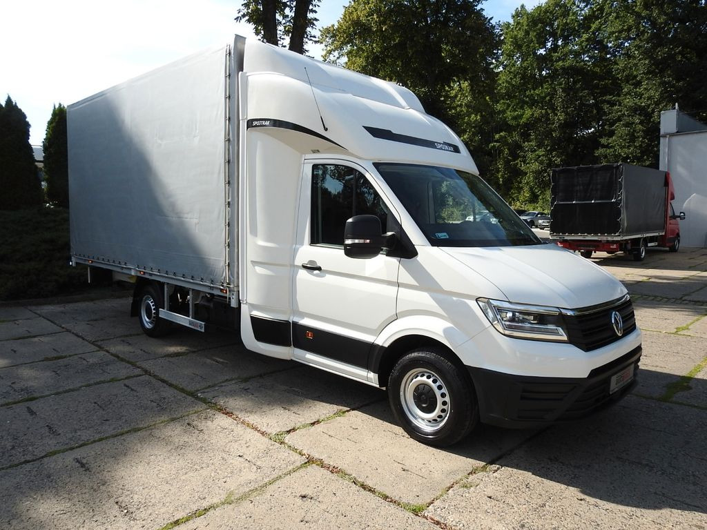 Volkswagen CRAFTER PRITSCHE PLANE 10 PALETTEN WEBASTO A/C - شاحنة ستارة جانبية, الشاحنات الصغيرة كابينة مزدوجة: صورة 4 Volkswagen CRAFTER PRITSCHE PLANE 10 PALETTEN WEBASTO A/C - شاحنة ستارة جانبية, الشاحنات الصغيرة كابينة مزدوجة: صورة 4