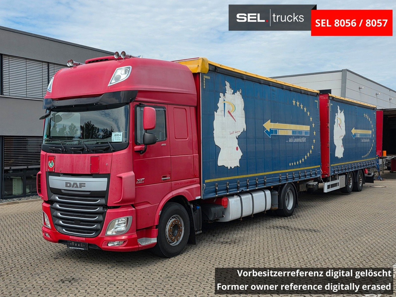 DAF XF 410 / ZF Intarder / Durchladezug - شاحنة ستارة: صورة 1 DAF XF 410 / ZF Intarder / Durchladezug - شاحنة ستارة: صورة 1