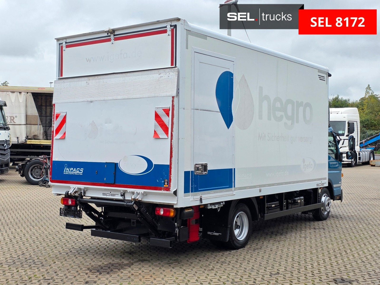 FUSO Canter 9C18 / Ladebordwand / 3 Sitzen - شاحنة مغلقة الصندوق: صورة 5 FUSO Canter 9C18 / Ladebordwand / 3 Sitzen - شاحنة مغلقة الصندوق: صورة 5
