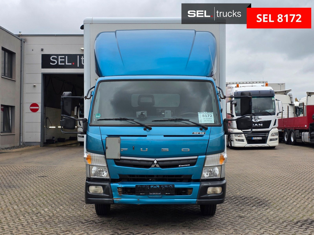 FUSO Canter 9C18 / Ladebordwand / 3 Sitzen - شاحنة مغلقة الصندوق: صورة 2 FUSO Canter 9C18 / Ladebordwand / 3 Sitzen - شاحنة مغلقة الصندوق: صورة 2