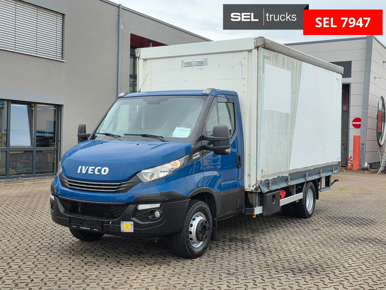 Iveco Daily 70C18 Hi-Matic / Ladebordwand / 3 Sitzen - شاحنة ستارة جانبية: صورة 1 Iveco Daily 70C18 Hi-Matic / Ladebordwand / 3 Sitzen - شاحنة ستارة جانبية: صورة 1