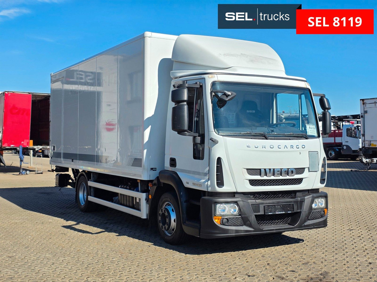 Iveco Eurocargo 120E28 / Ladebordwand - شاحنة مقفلة: صورة 3 Iveco Eurocargo 120E28 / Ladebordwand - شاحنة مقفلة: صورة 3