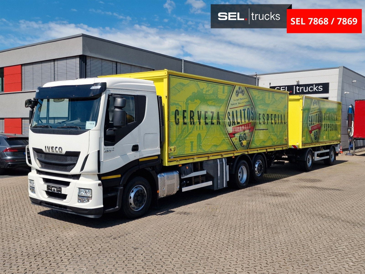 Iveco Stralis 420 / Ldbw / Lenkachse (KOMPLETT) - شاحنة المشروبات: صورة 1 Iveco Stralis 420 / Ldbw / Lenkachse (KOMPLETT) - شاحنة المشروبات: صورة 1