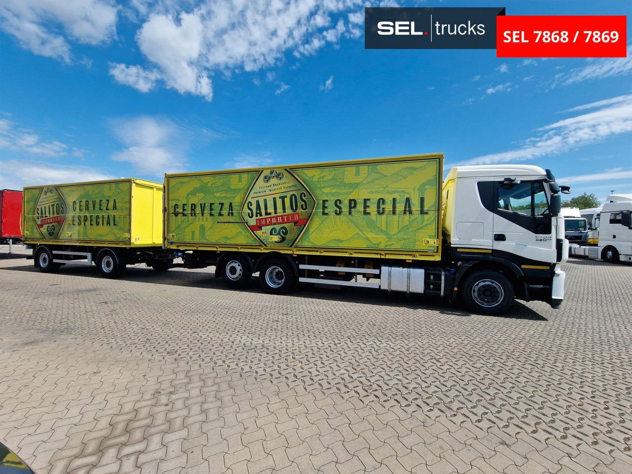 Iveco Stralis 420 / Ldbw / Lenkachse (KOMPLETT) - شاحنة المشروبات: صورة 4 Iveco Stralis 420 / Ldbw / Lenkachse (KOMPLETT) - شاحنة المشروبات: صورة 4