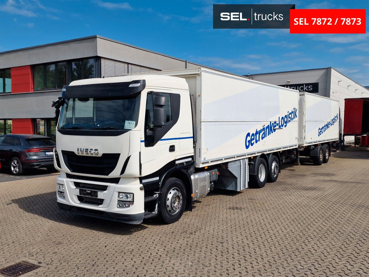 Iveco Stralis 420 / ZF Intarder / Ldbw / Lenkachse - شاحنة المشروبات: صورة 1 Iveco Stralis 420 / ZF Intarder / Ldbw / Lenkachse - شاحنة المشروبات: صورة 1