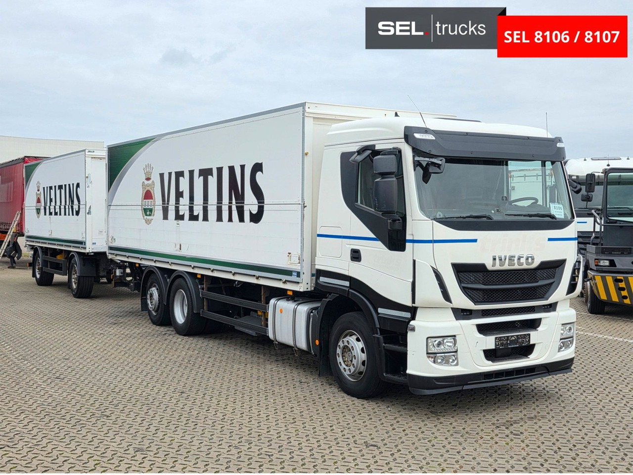 Iveco Stralis 460 / Ldbw / Lenkachse / Liftachse - شاحنة المشروبات: صورة 3 Iveco Stralis 460 / Ldbw / Lenkachse / Liftachse - شاحنة المشروبات: صورة 3