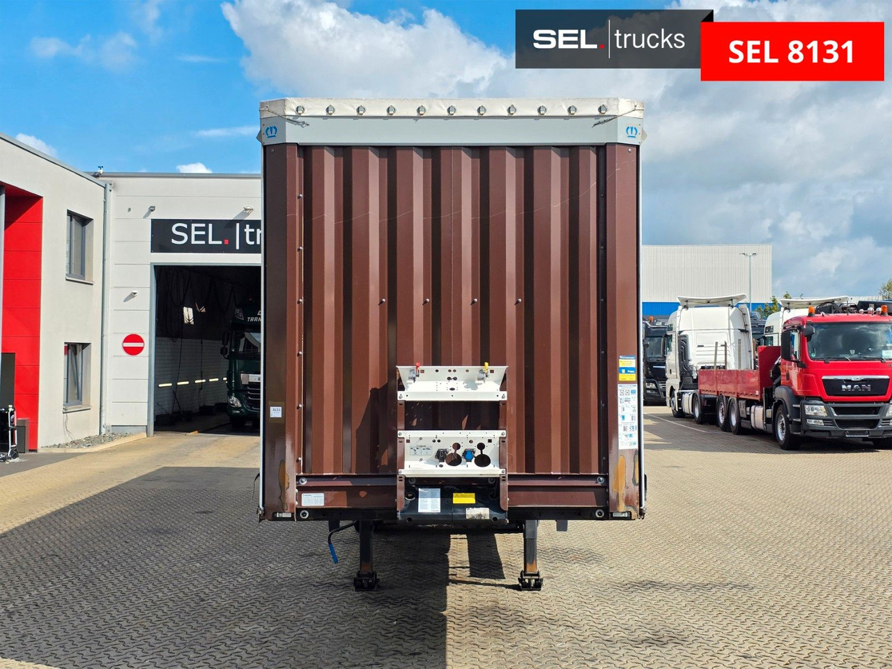 Krone SD / EDSCHA / Liftachse - نصف مقطورة ستارة: صورة 2 Krone SD / EDSCHA / Liftachse - نصف مقطورة ستارة: صورة 2