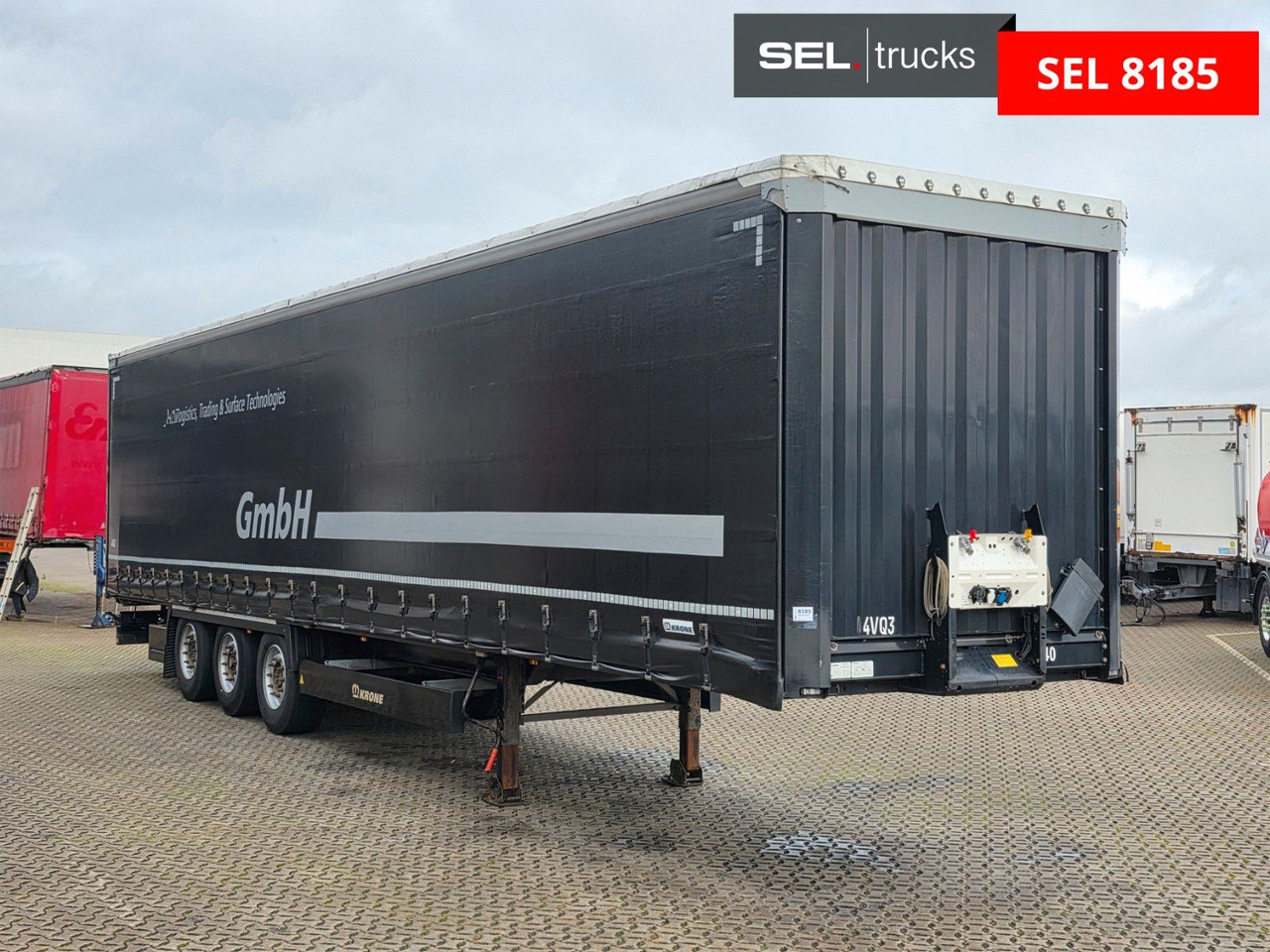 Krone SD / EDSCHA / Liftachse - نصف مقطورة ستارة: صورة 3 Krone SD / EDSCHA / Liftachse - نصف مقطورة ستارة: صورة 3