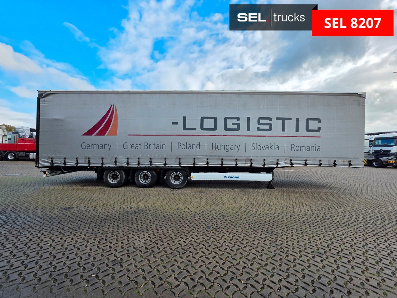 Krone SD / Hubdach / EDSCHA / Liftachse - نصف مقطورة ستارة: صورة 4 Krone SD / Hubdach / EDSCHA / Liftachse - نصف مقطورة ستارة: صورة 4