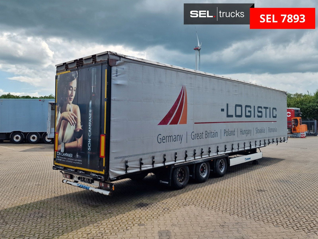 Krone SD / Hubdach / EDSCHA / Mega / Liftachse - نصف مقطورة ستارة: صورة 5 Krone SD / Hubdach / EDSCHA / Mega / Liftachse - نصف مقطورة ستارة: صورة 5