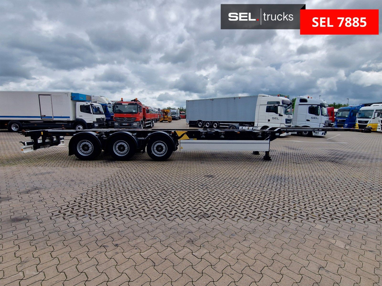 Krone SD / Teleskop / Liftachse - نصف مقطورة لنقل الحاويات: صورة 4 Krone SD / Teleskop / Liftachse - نصف مقطورة لنقل الحاويات: صورة 4
