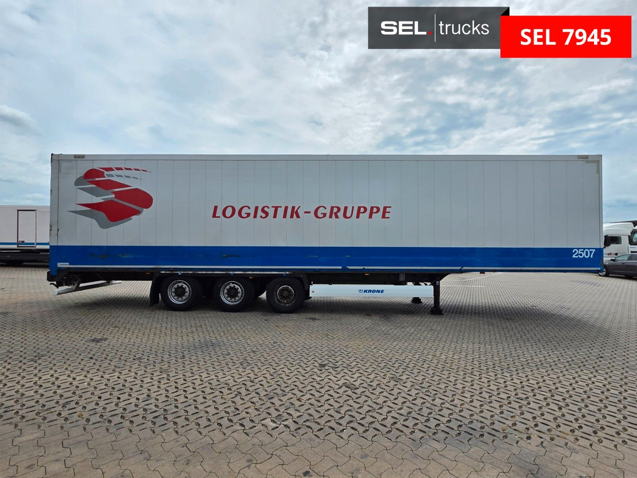 Krone SD / Textil / Liftachse - نصف مقطورة صندوق مغلق: صورة 4 Krone SD / Textil / Liftachse - نصف مقطورة صندوق مغلق: صورة 4