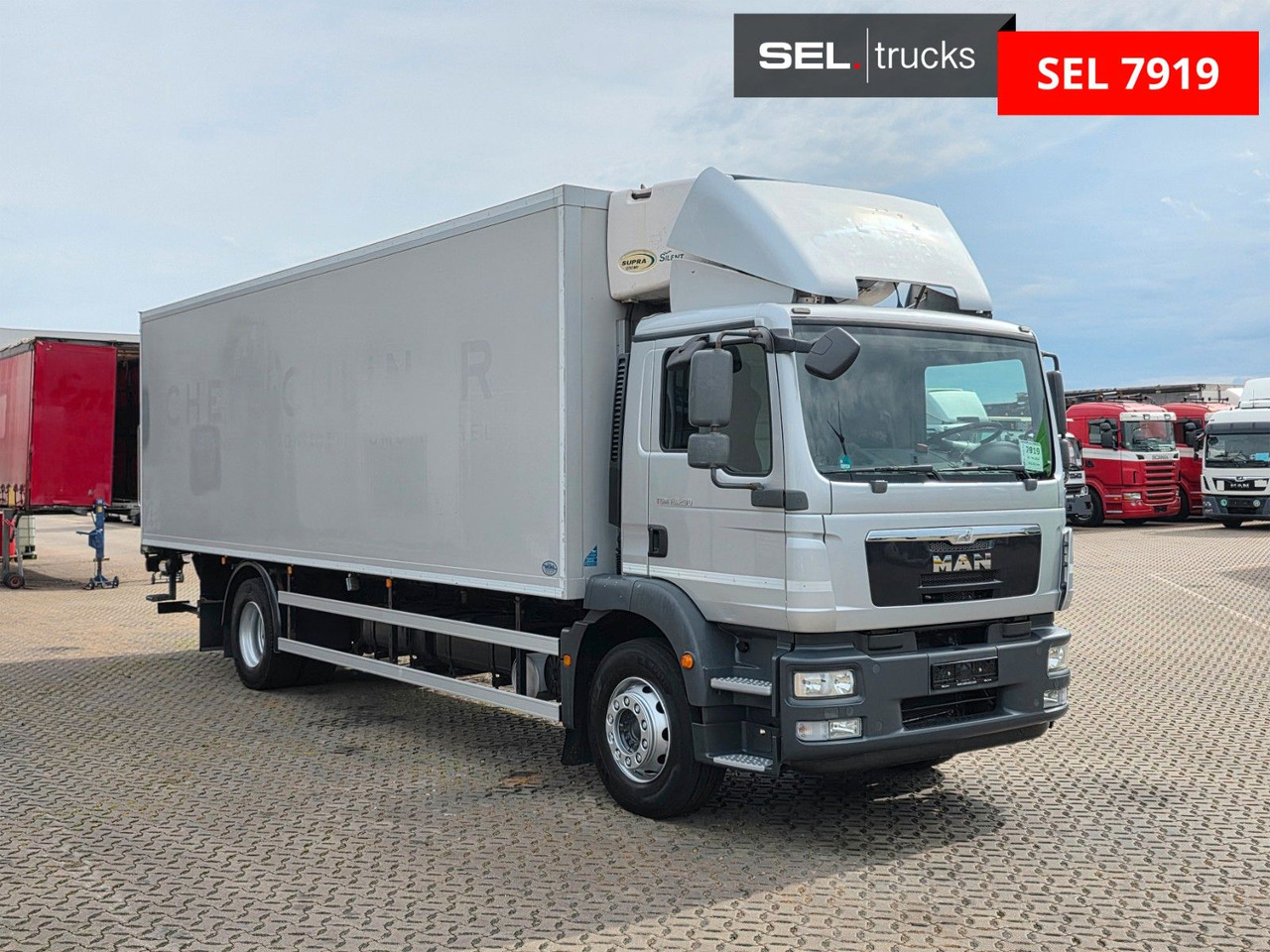 MAN TGM 18.290 4X2 LL / Ldbw / Carrier / 8,16m - شاحنة الفريزر: صورة 3 MAN TGM 18.290 4X2 LL / Ldbw / Carrier / 8,16m - شاحنة الفريزر: صورة 3