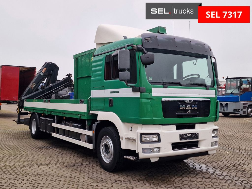 MAN TGM 18.340 4X2 BL /Standklima/HIAB 144 GLAS - شاحنة كرين: صورة 1 MAN TGM 18.340 4X2 BL /Standklima/HIAB 144 GLAS - شاحنة كرين: صورة 1