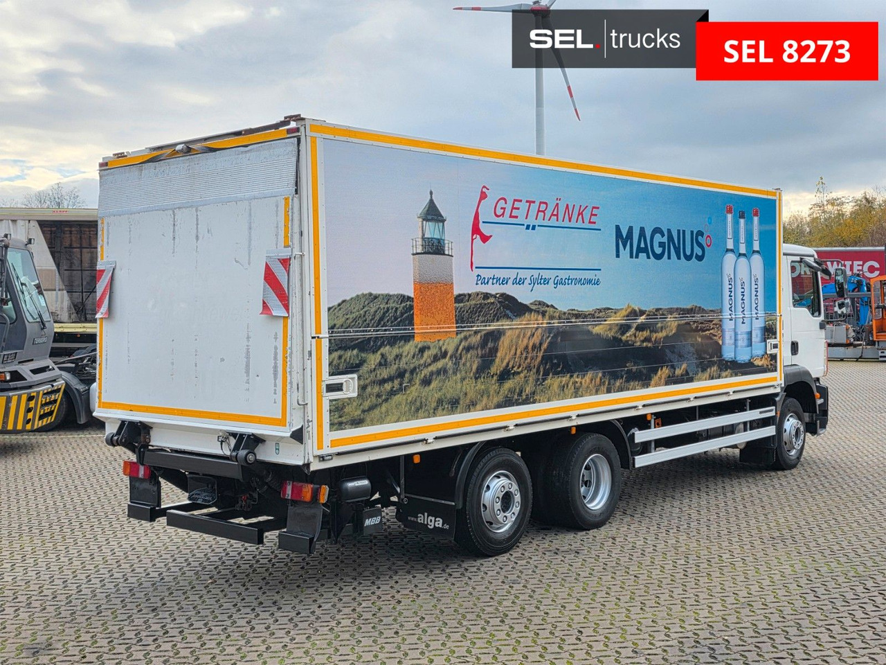 MAN TGM 22.290 6x2-4 LL / Ldbw / Rückfahrk. / Lenkac - شاحنة المشروبات: صورة 5 MAN TGM 22.290 6x2-4 LL / Ldbw / Rückfahrk. / Lenkac - شاحنة المشروبات: صورة 5